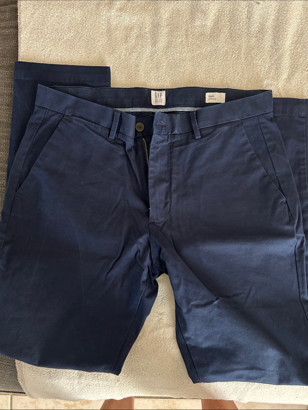 GAP Men's Dark Navy Chino Pants